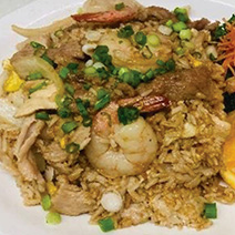 combination fried rice